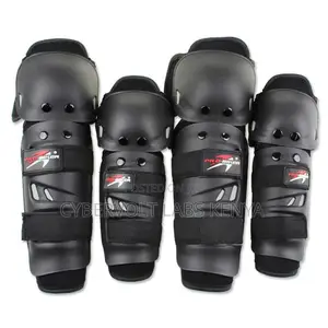 Pro-Biker 4-Piece Knee and Elbow Protective Guard Set