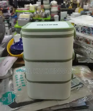 Premium 3-Tier Stacking Bento Lunch Box - 304 Stainless Steel Insulate