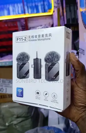 F11-2 Wireless Microphone for Interviews, Content,Tiktok E.T.C