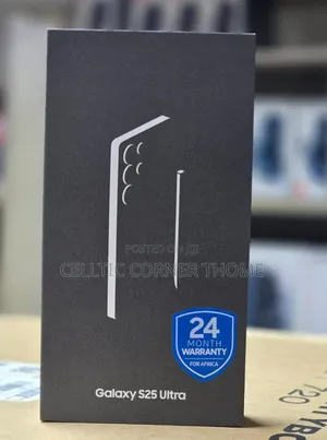 New Samsung Galaxy S25 Ultra 256 GB Black