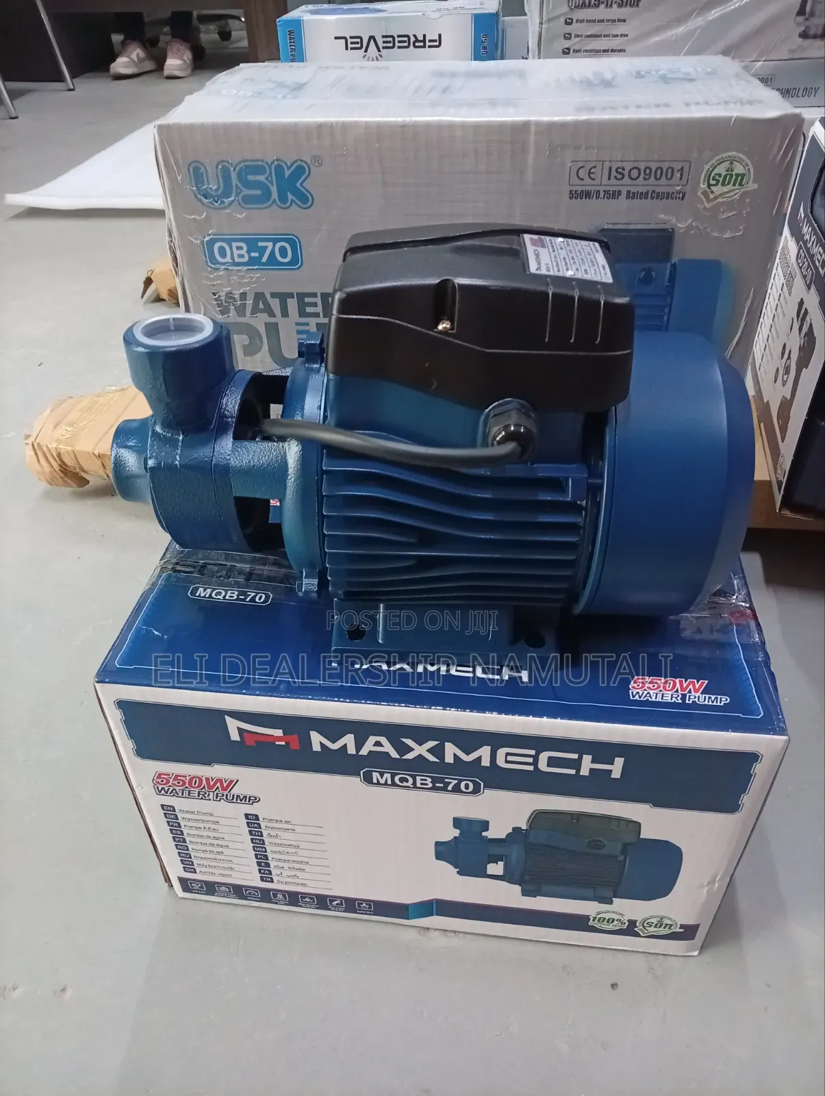 Maxmech Water Pump 550w Compact Durable Design