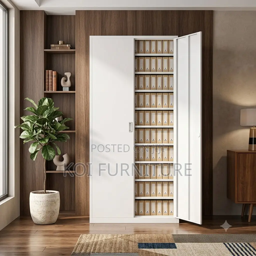 Office Cabinet; Vertical Filing Cabinet With Fire Resistant Feature