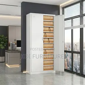 Office Cabinet; Vertical Filing Cabinet With Fire Resistant Feature