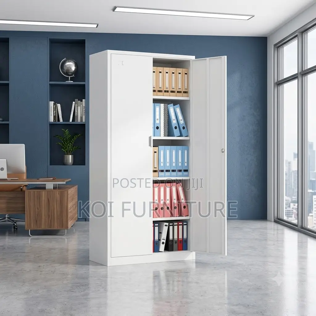 Office Cabinet; Vertical Filing Cabinet With Fire Resistant Feature