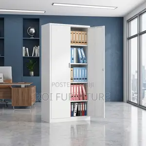 Office Cabinet; Vertical Filing Cabinet With Fire Resistant Feature