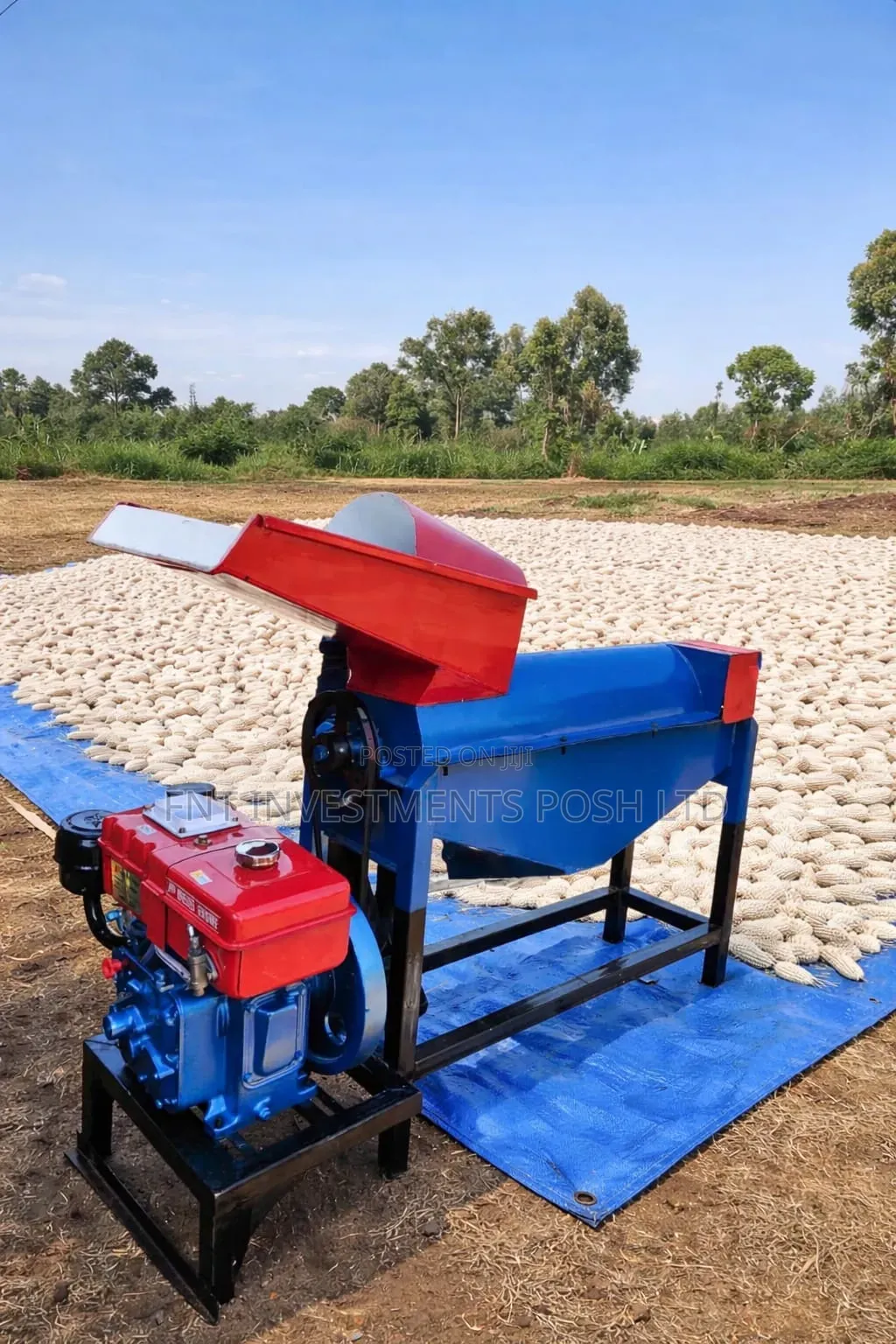 Diesel Maize Sheller