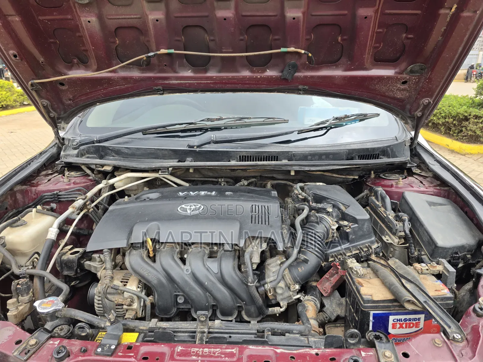 Toyota Premio 2007 Red