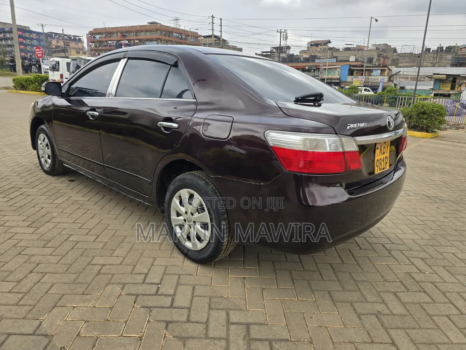 Toyota Premio 2007 Red