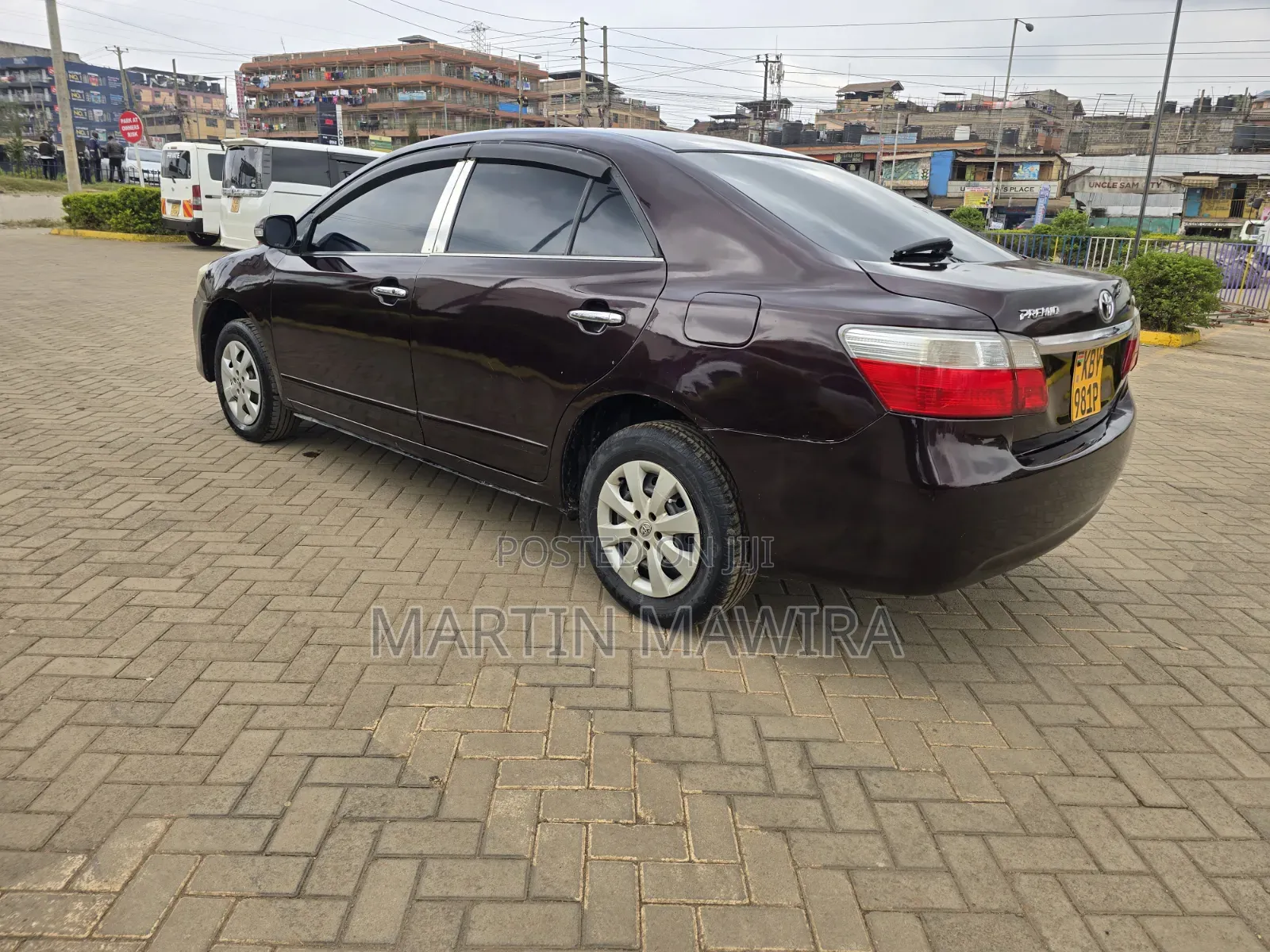 Toyota Premio 2007 Red