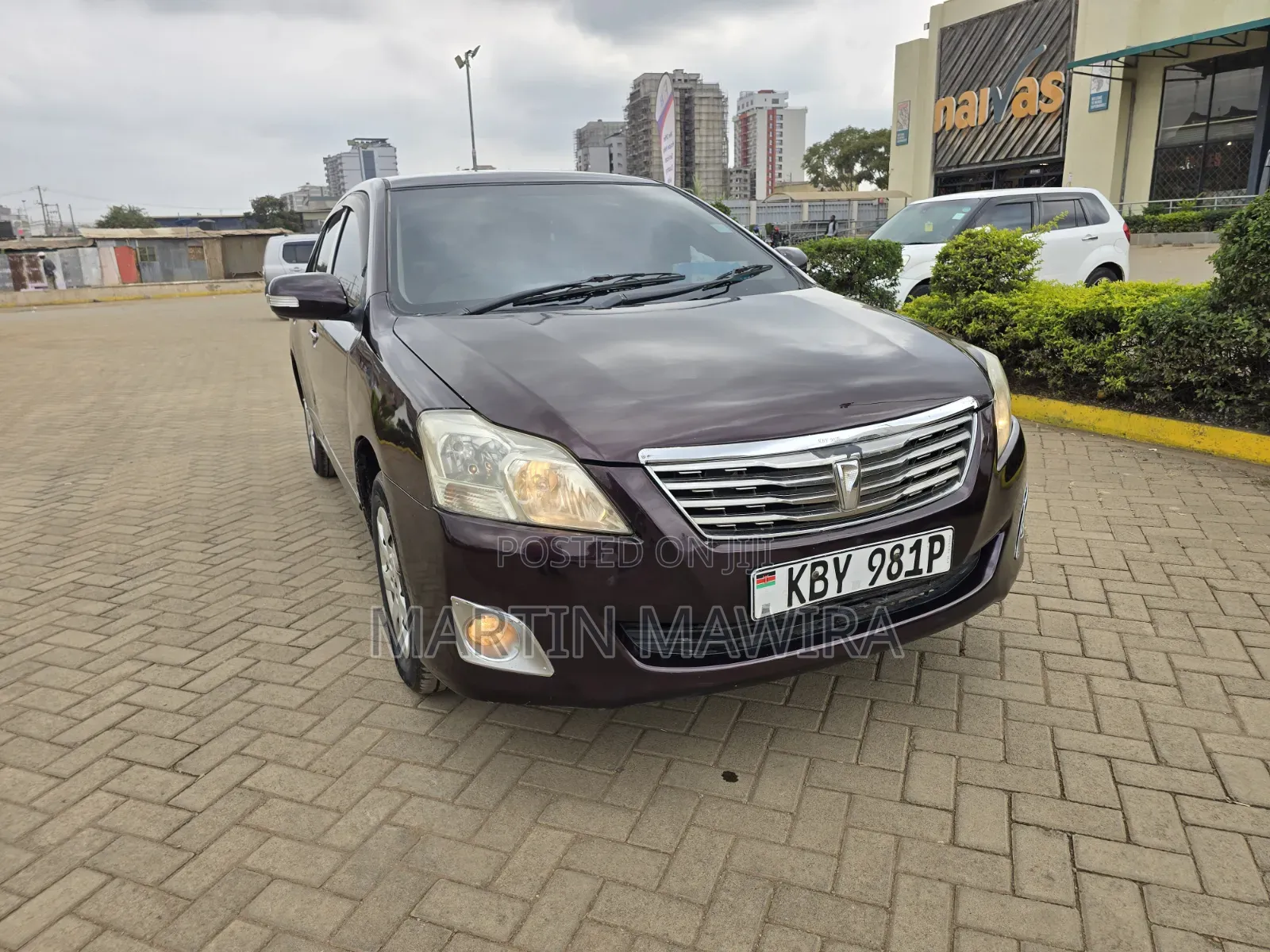 Toyota Premio 2007 Red