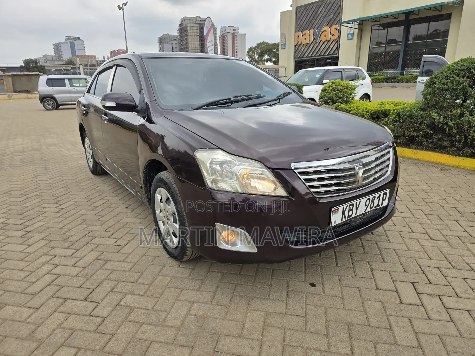 Toyota Premio 2007 Red