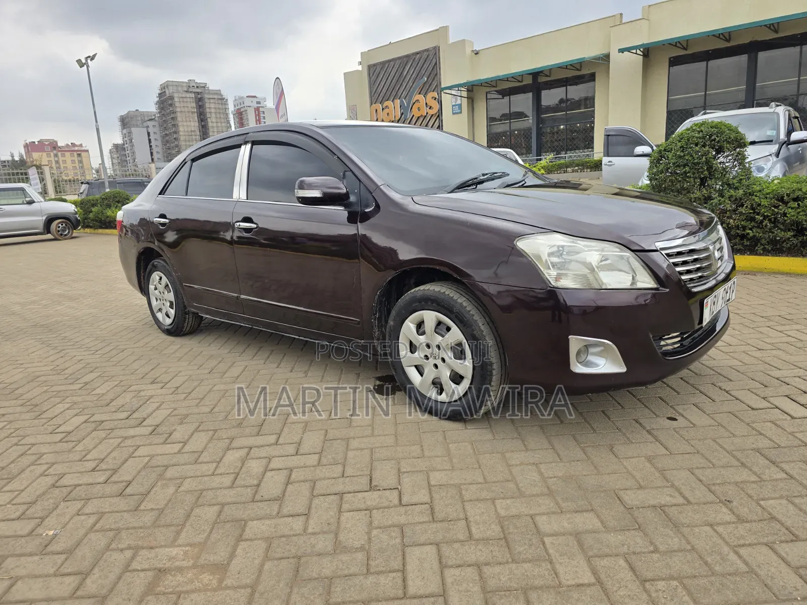Toyota Premio 2007 Red