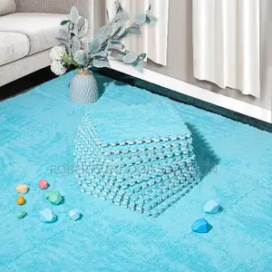 Non-Slip Fluffy Interlocking Mats
