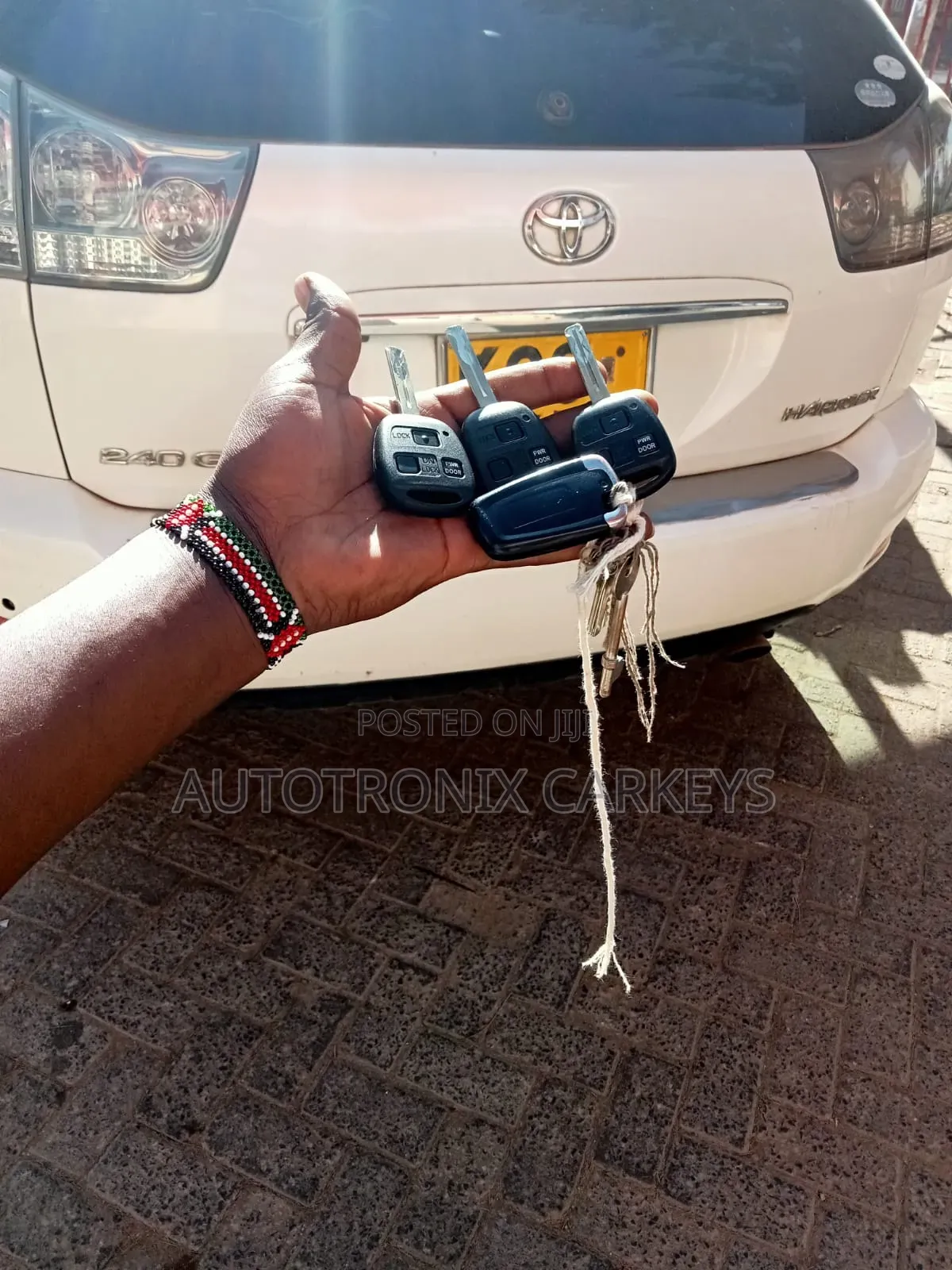 Toyota Harrier Duplicate Keys Programming