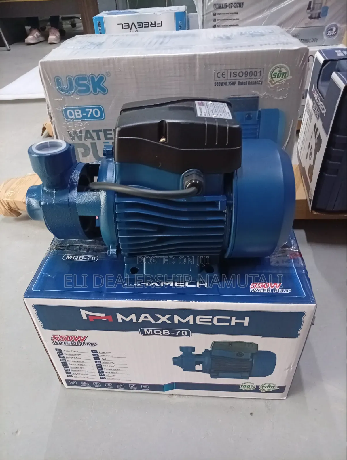 Maxmech 550w Water Pump – Durable Energy Saving
