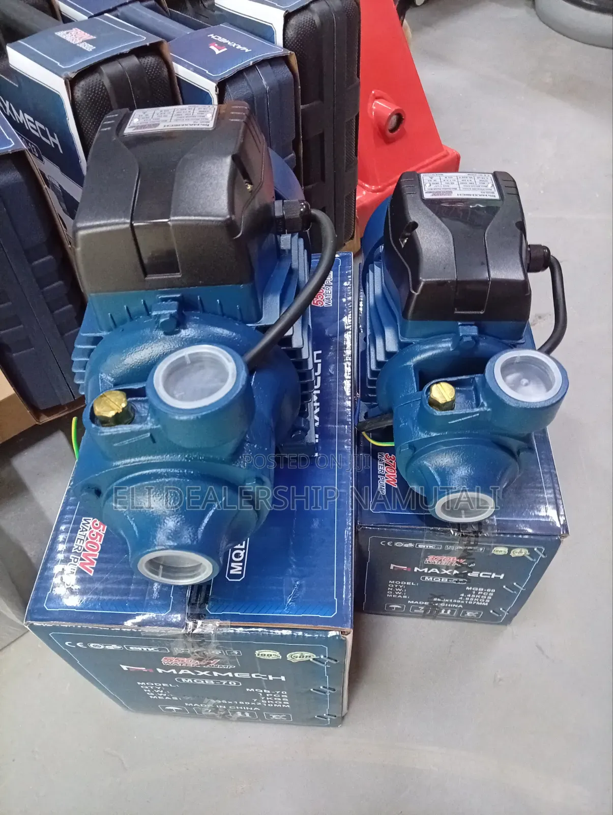 Maxmech 550w Water Pump – Durable Energy Saving