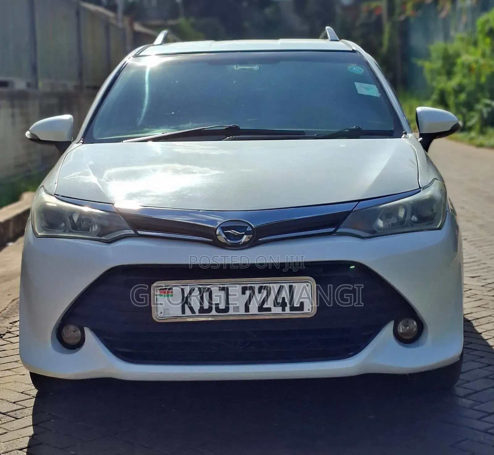 Toyota Corolla Fielder 2015 White