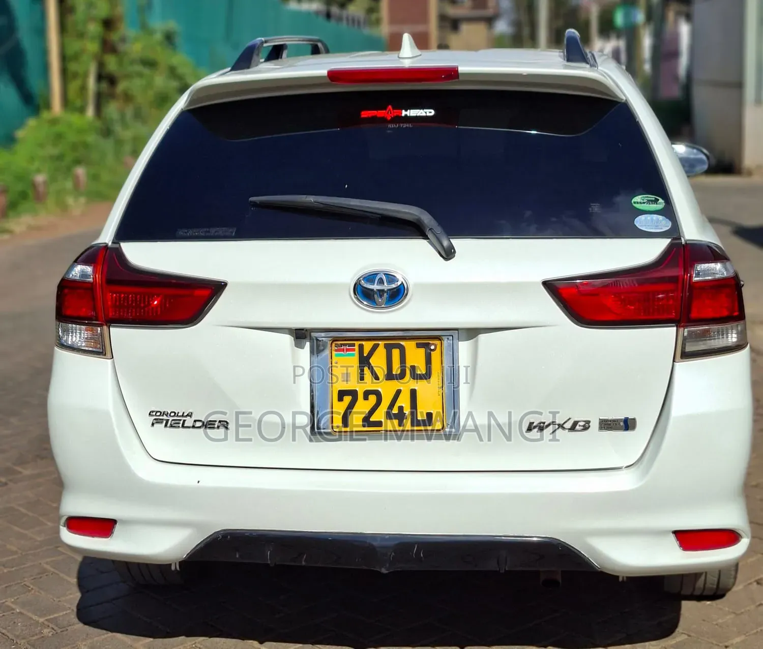 Toyota Corolla Fielder 2015 White