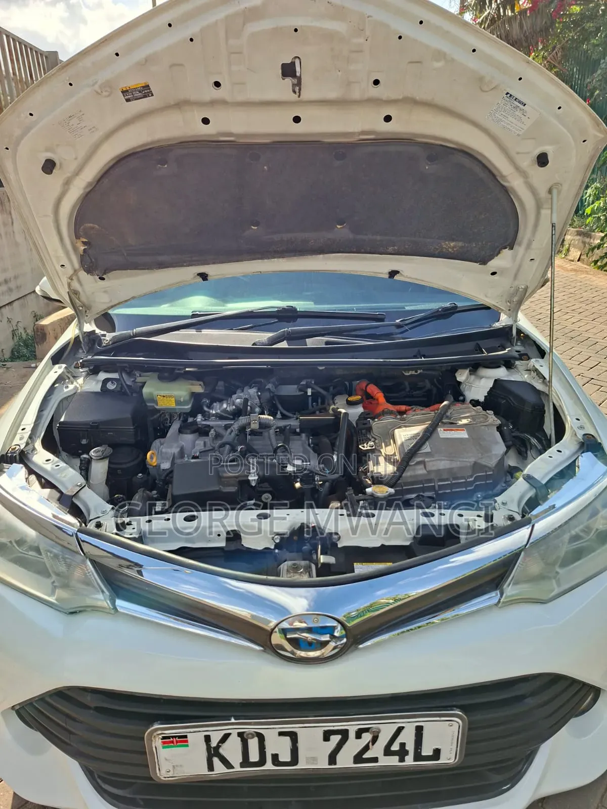 Toyota Corolla Fielder 2015 White