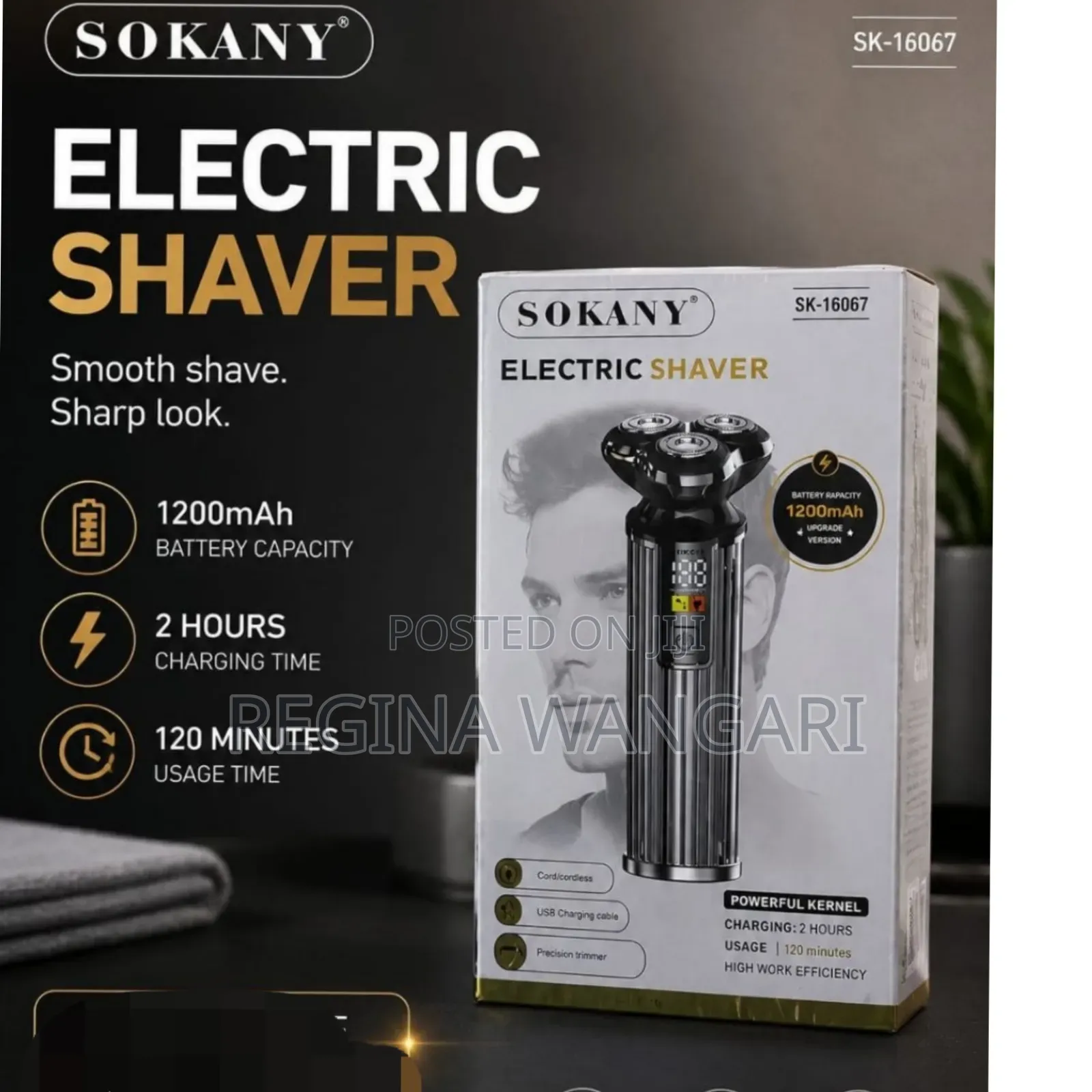 Sokany Electric Shaver Sk-16067
