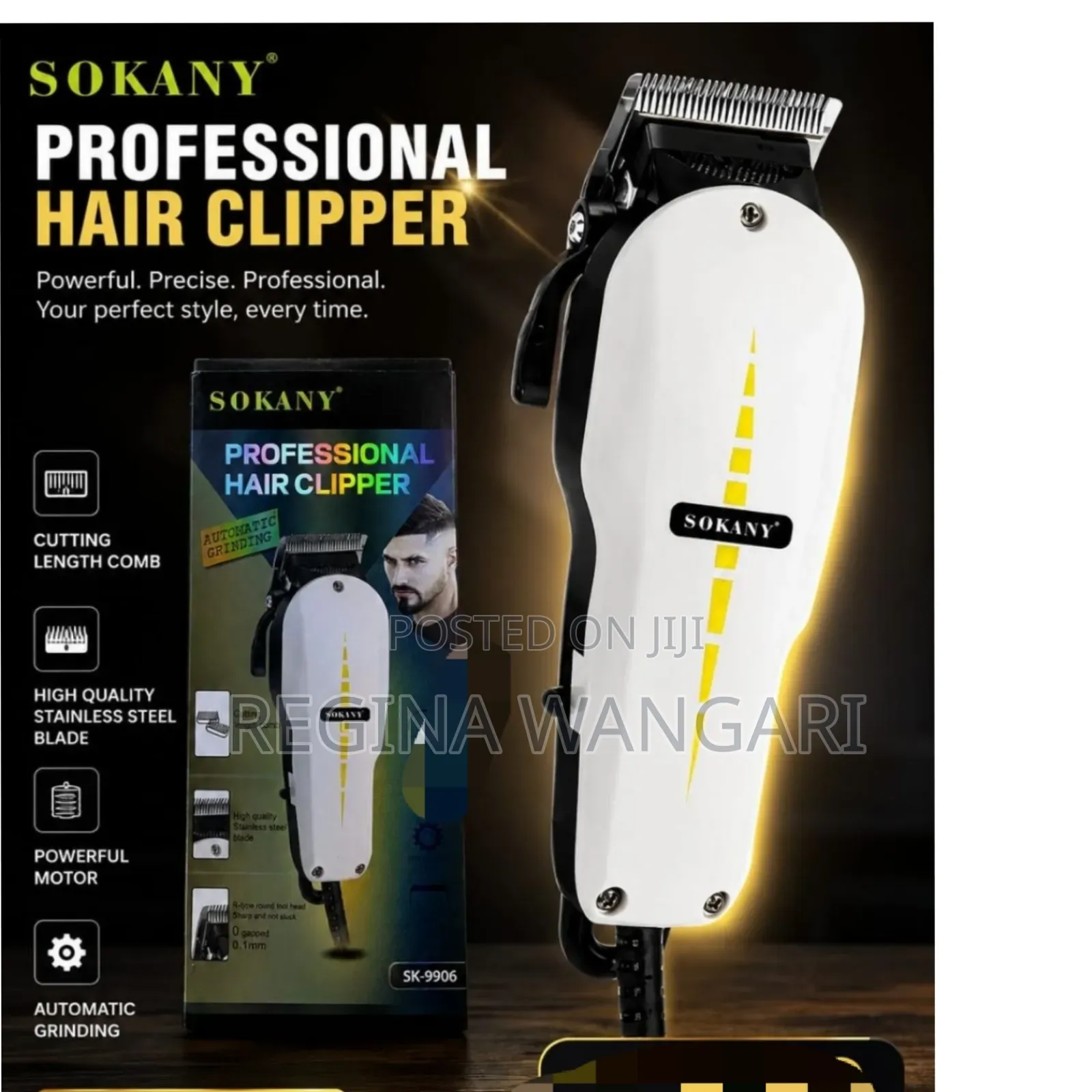 Sokany Professional Hair Clipper-Sk-9906