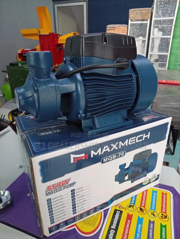 Heavy Duty Water Pump 550w – Fast Water Flow - main view