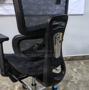 Mesh Orthopedic Office Chair With Footrest