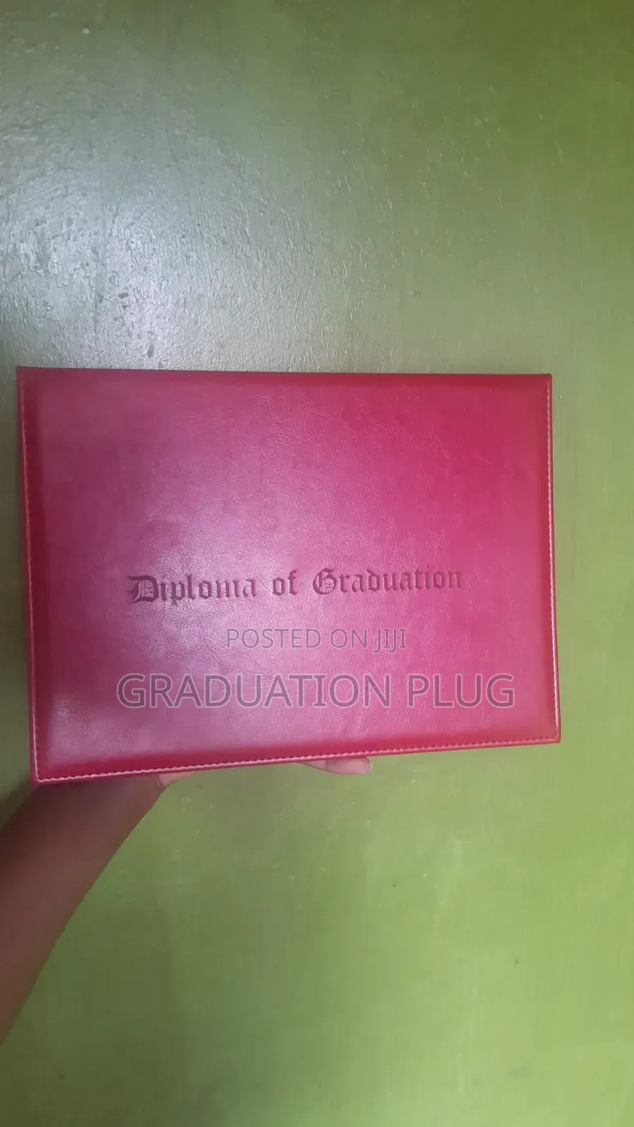 Customised Certificate Holder A4