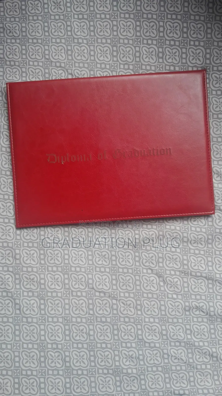 Customised Certificate Holder A4