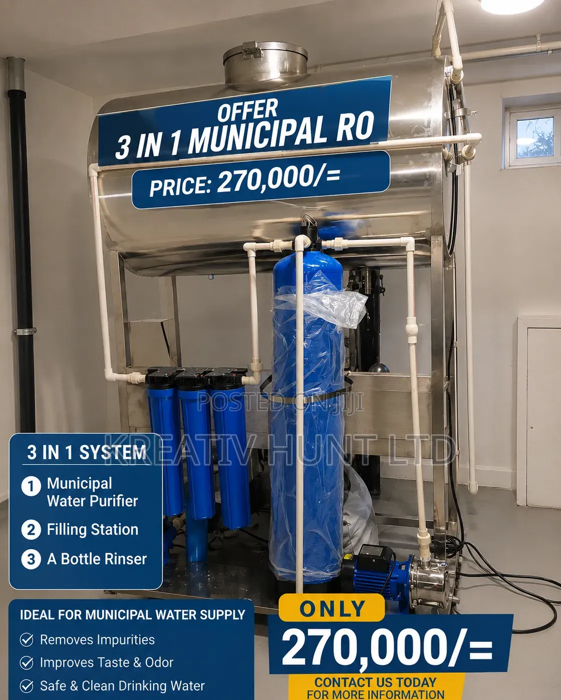 Municipal Water Machine
