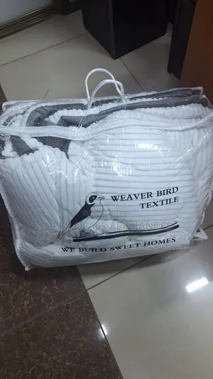A White Velvet Duvet
