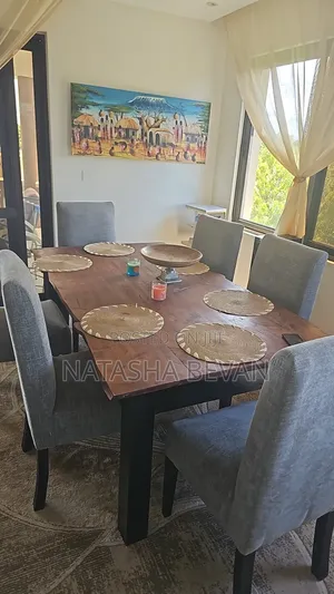 6 Seater Hardwood Dining