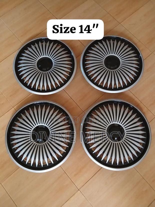 Wheel Cover /Caps Size 14 Black Colours