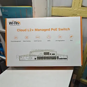 Wi-Tek 24port Gigabit Poe Wi-Pcms328gf
