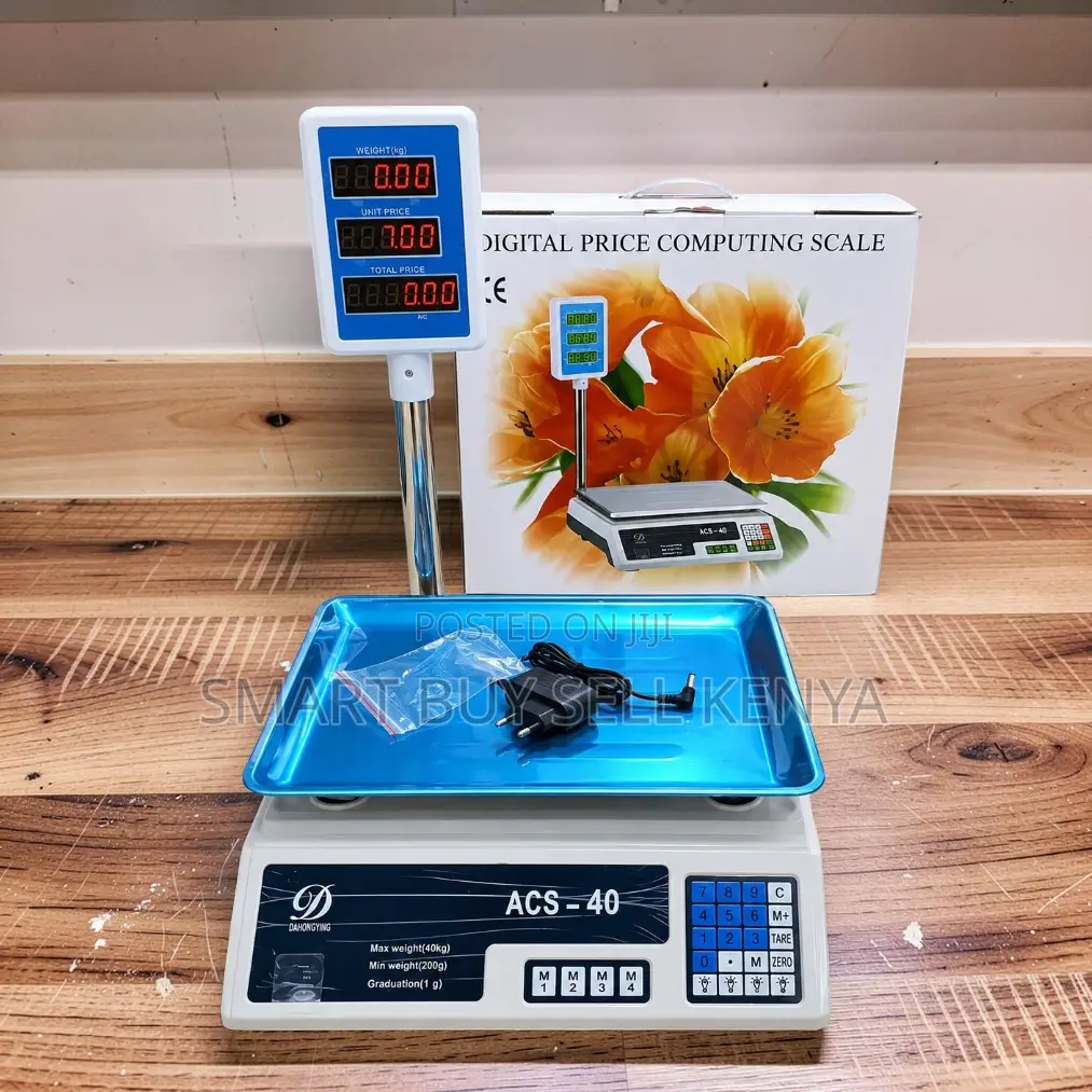Stable Performance Acs 40 Upto 40kgs Computerized Weight Scale