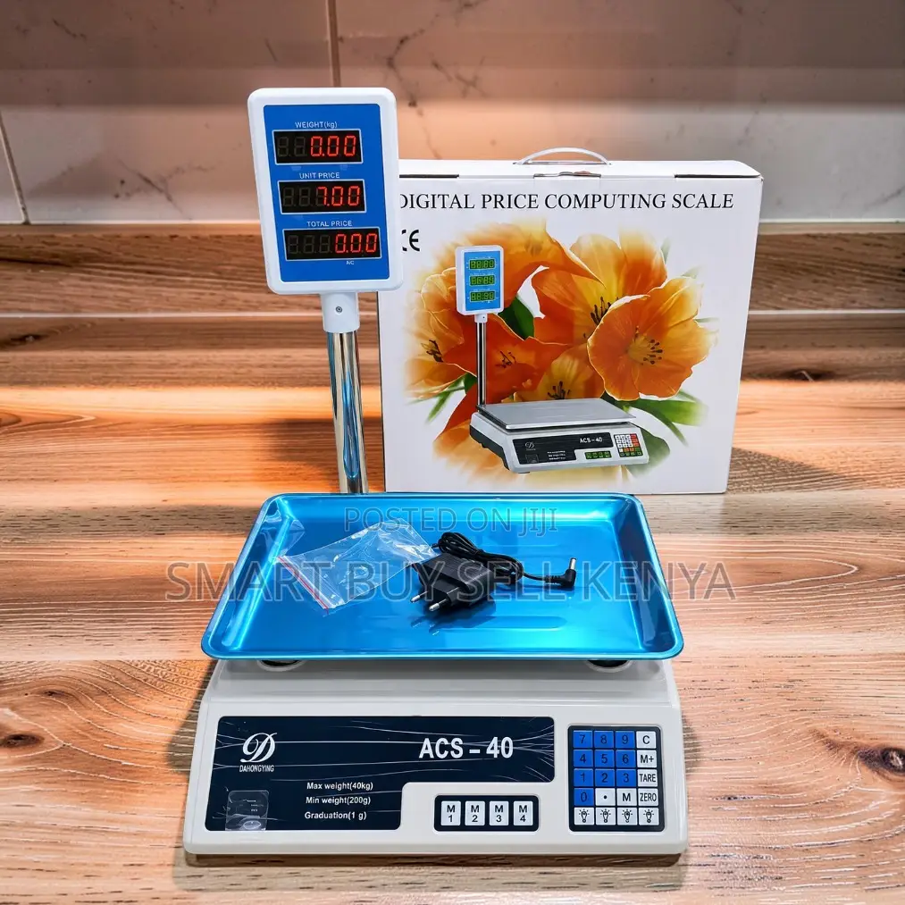 Heavy Duty Acs 40 Upto 40kgs Computerized Electronic Weight Scale