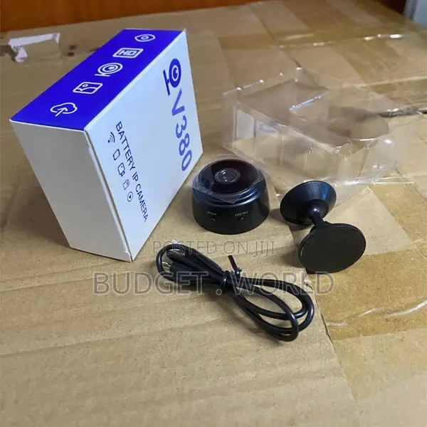 A9 V380 Pro Compact Wifi CCTV Camera – Easy Setup Hd Surveillance