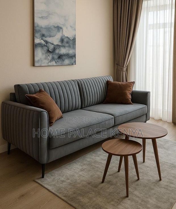 Home Sofa; 3 Person Modular Fabric Lounge Sofa - thumbnail 6
