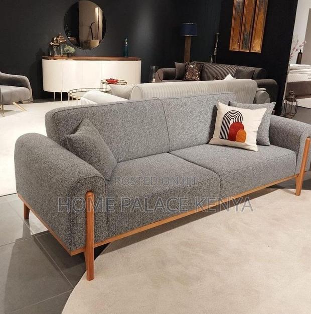 Home Sofa; 3 Person Modular Fabric Lounge Sofa - thumbnail 7