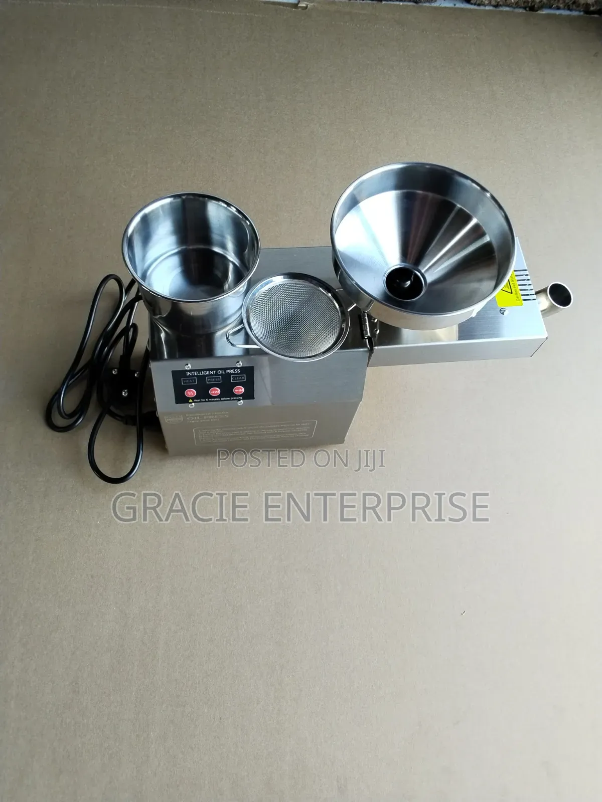 Electric Oil Press Machine