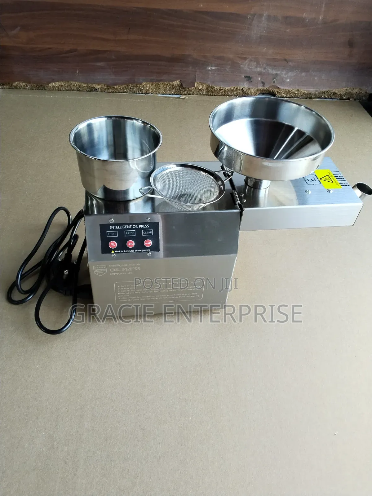Electric Oil Press Machine