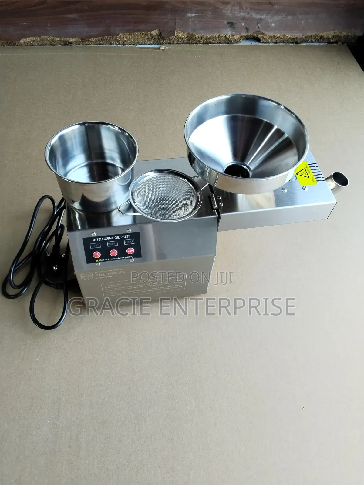 Electric Oil Press Machine