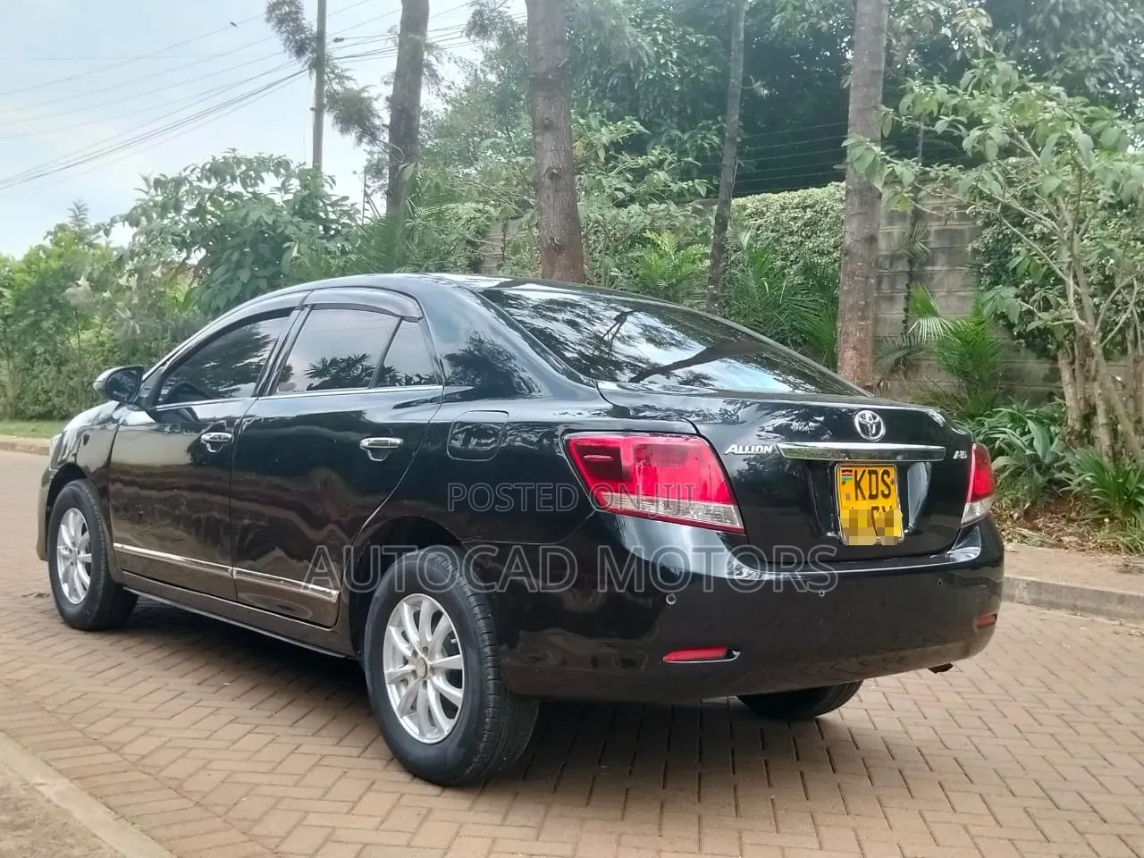 Toyota Allion 2016 Black