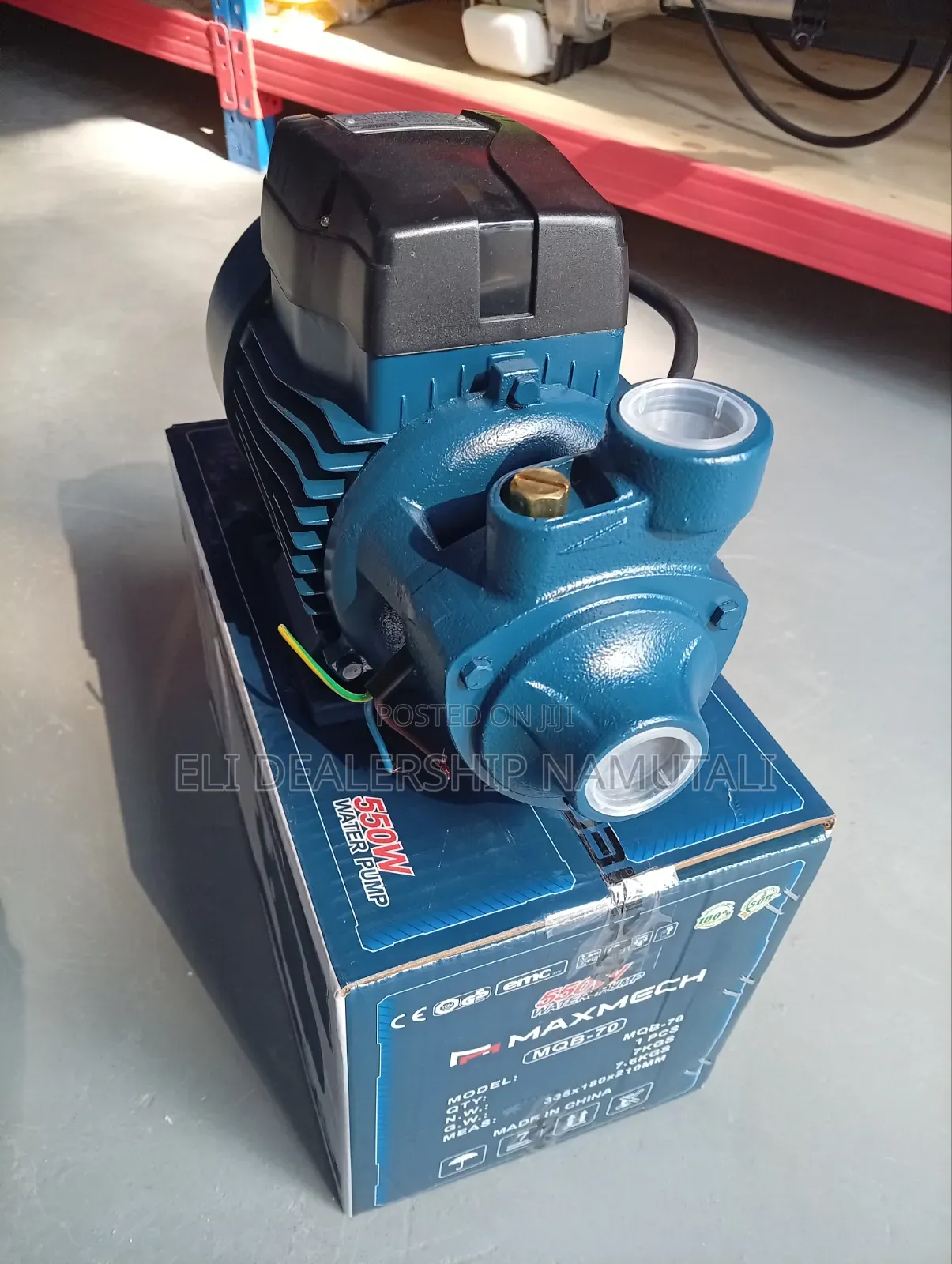 Maxmech Surface Water Pump 220-240v/0.75hp