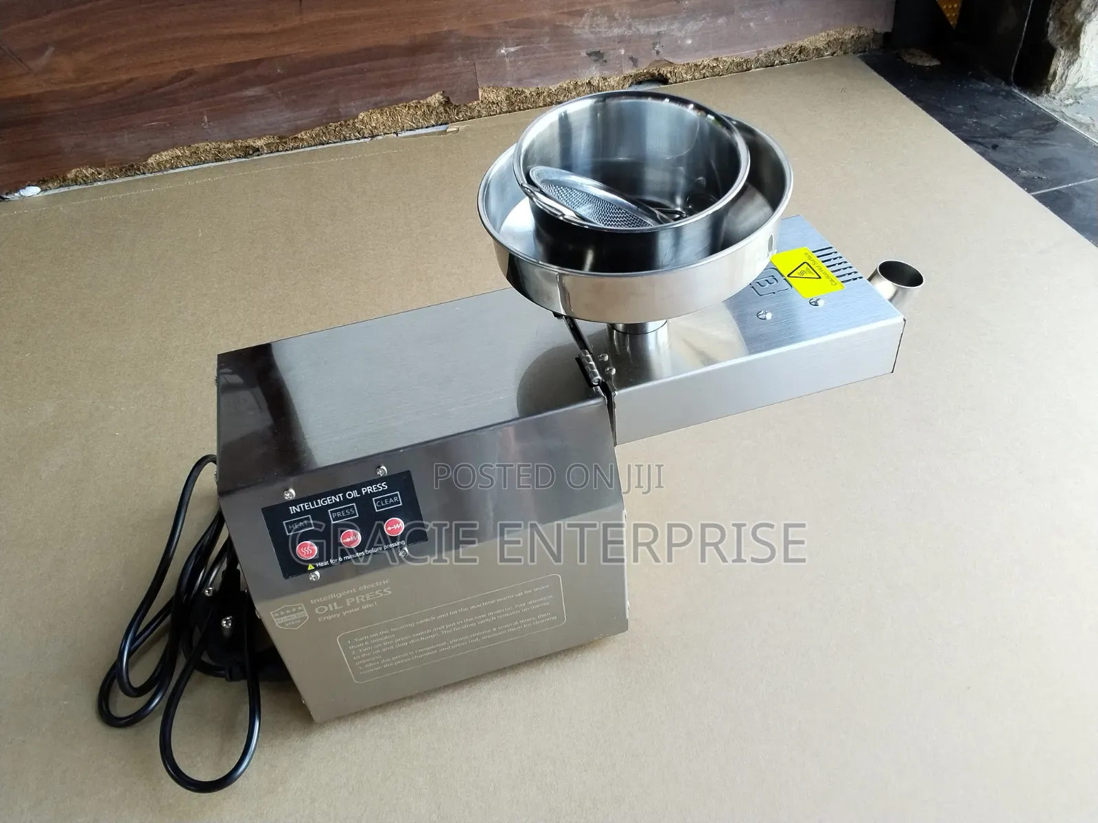 Oil Press Machine/ Electric Oil Press Machine