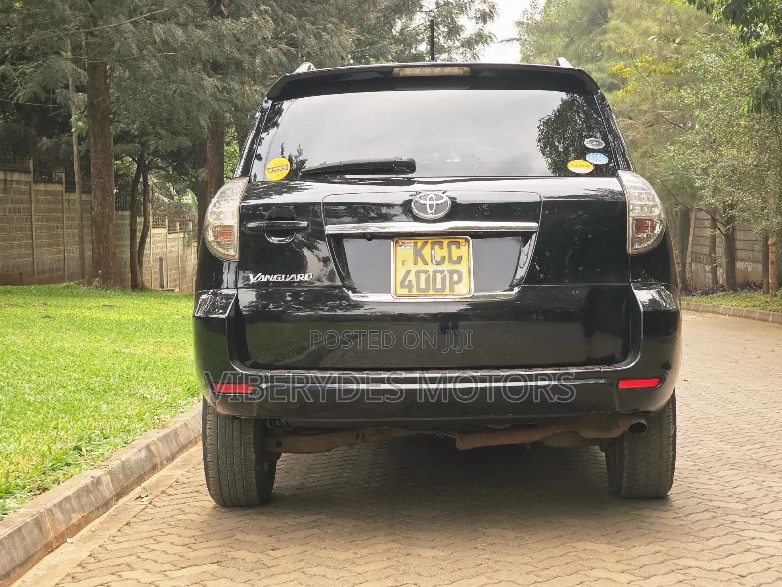 Toyota Vanguard 2008 Black
