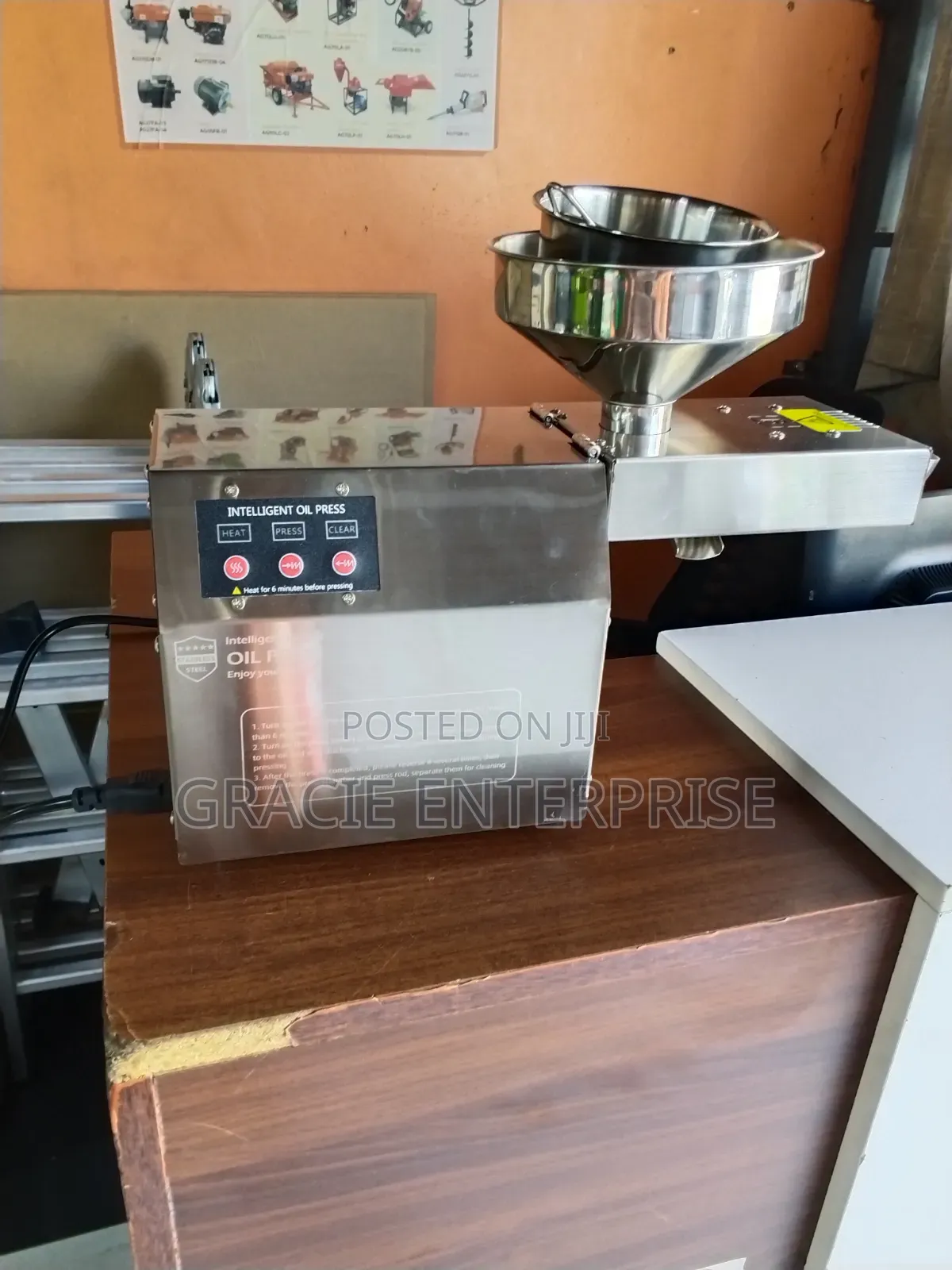 Electric Oil Press Machine
