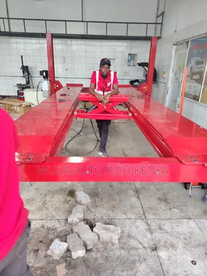 Professional Heavy Duty 4tns 4post Carlift Machine Sunshine