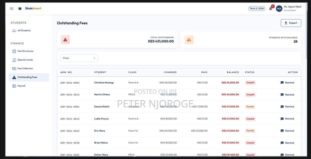 School Management System | Fees, Student Records, Parent Portal - thumbnail 3