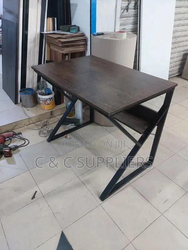 Home Office Study Desk With Bookshelf - thumbnail 6